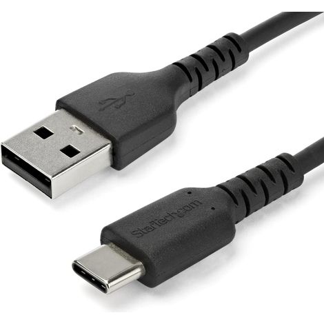 Cavo USB A con USB C Startech RUSB2AC1MB Nero (1/4)