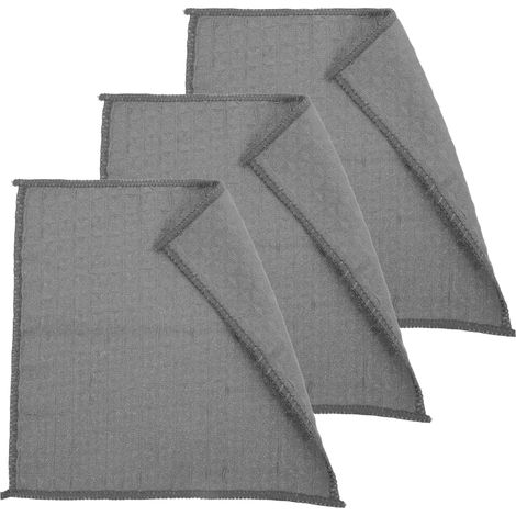 3 pièces Serviettes de Cuisine Réutilisables Waffle Lot de Serviettes de (1/5)