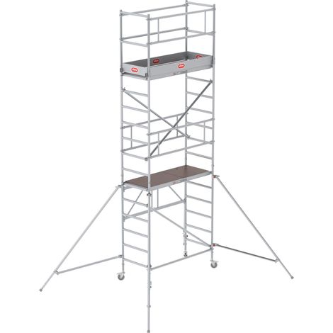 Altrex Klappgerüst RS Tower 34 Aluminium 0,75x1,65m schmal 5,80m Arbeitshöhe (1/5)