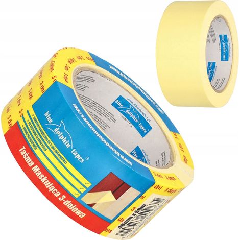 Ruban de masquage professionnel BLUE DOLPHIN 48 mm (1/5)