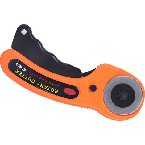 Cutter rotatif pour patchwork, couture, découpe du cuir, lame circulaire en acier rapide 45 mm (1/5)