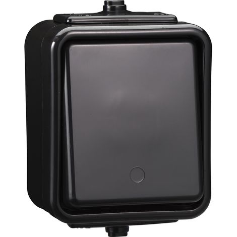 CEDAR CONNECTEUR 1 PÔLE ÉTANCHE IP44 10 A NOIR WNT-100C WNT100C05 SCHNEIDER ELECTRIC 5904093005926