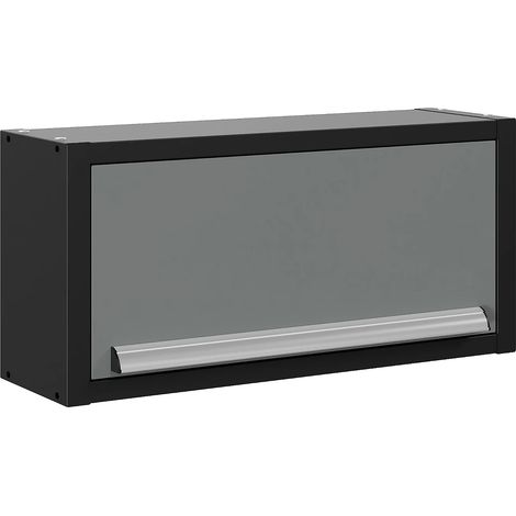 Pensile in Acciaio - L75 x P22 x H35 cm - Grigio antracite - ATELIOR