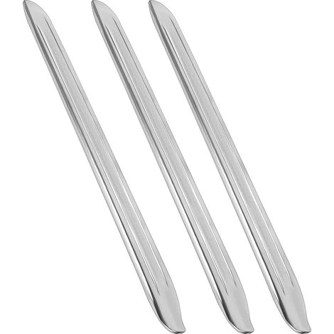 Juego de herramientas de reparación de 3 piezas, barra de montaje para bicicleta, neumático de patinete para desmontar o reemplazar neumáticos de bicicleta (plateado) (1/4)