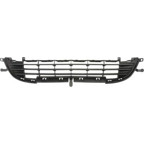 Grille pare-choc avant centrale noire inférieure Peugeot 207 depuis 2009