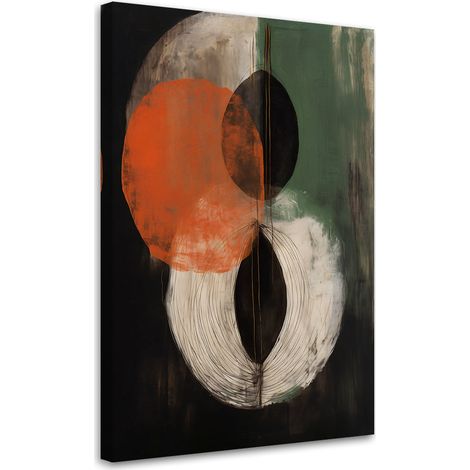 Tableau sur toile Composition abstraite 70x100 (1/5)