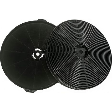 2 Pièces Filtre à Charbon, 175x25 mm, Filtre Hotte Aspirante, Filtre Hotte Universel, Compatible avec de Multiples Marques et Modèles pour Hotte de Cuisine (1/4)