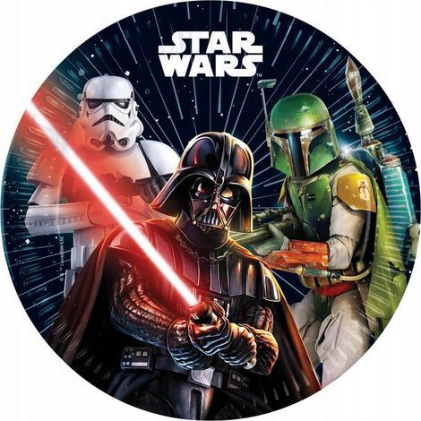 Star Wars Teller 23 cm 8 Stück. (1/2)