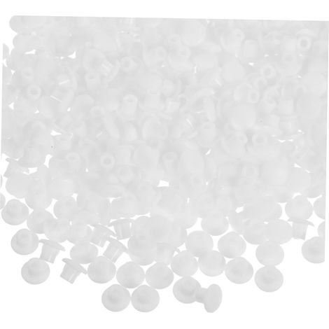 500 bouchons en plastique cache-vis ronds meubles armoires décoratifs (1/5)