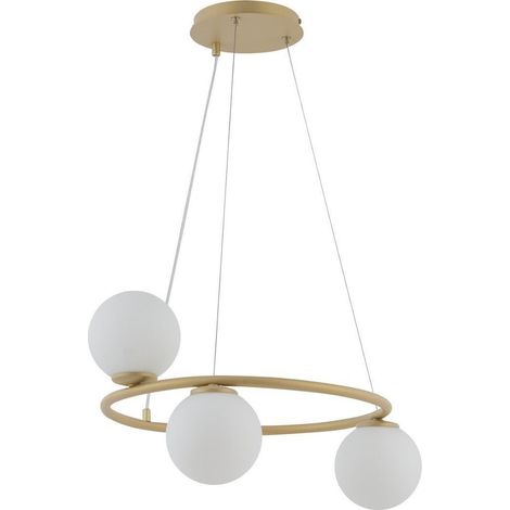 Sigma GAMA KOŁO Lámpara colgante dorada 48 cm
