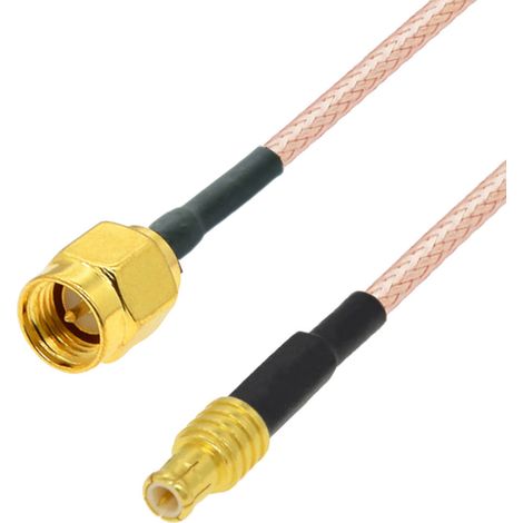 Anschlusskabel mit MCX-Stecker / SMA-Stecker RG316, 30 cm