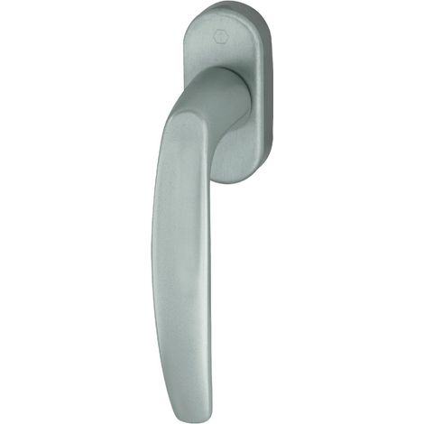 Atlanta Secustik 0530/US952 Maniglia per anta ribalta HOPPE - Variofit quadro 7/15 mm Vite 5/55 mm - Acciaio spazzolato F9 - 3143461