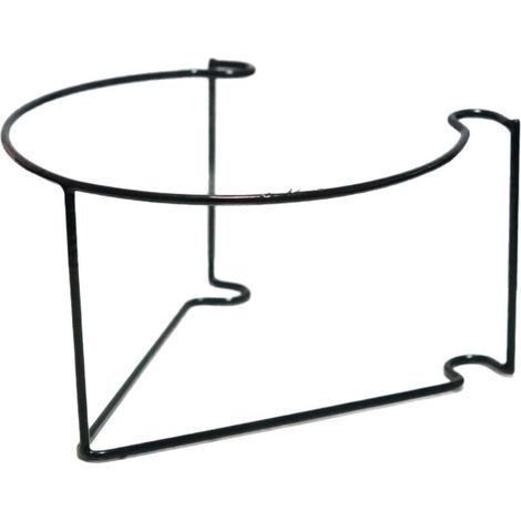 Jardinière murale pour rambarde - Support suspendu pour pot de fleurs, idéal pour jardin ou véranda - Étagère à plantes en métal pour rambarde extérieure
