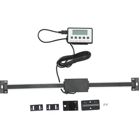 Scala lineare digitale di alta precisione Cryfokt per torni e fresatrici (0-300 mm)