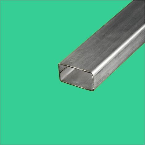 Tube rectangulaire inox 100x40 Longueur - 1 metre