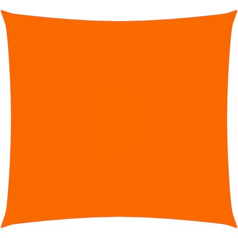 Maison Exclusive - Stínící plachta oxfordská látka čtvercová 4,5 x 4,5 m oranžová (1/5)