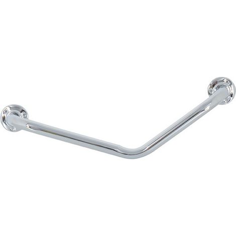 Barre De Douche Courbe Chromée Sécurité Et Design Pour Salle De Bain - Msv