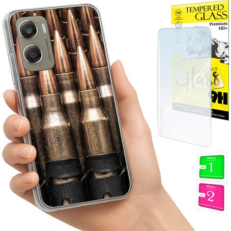 Funda para Motorola Moto G06 / G06 Power, carcasa trasera + cristal (1/5)