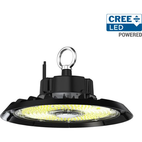 Lampe Industrielle LED Cloche 200W 135lm/W CREE Chip IP65 V-TAC VT-91202 - 90 deg - Blanc neutre - 4000K (1/3)