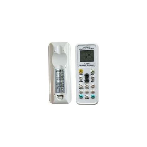 Universelle Klimaanlagen-Fernbedienung, kompatibel mit LG, Gree, Midea, Toshiba, Haier, Daikin, Hitachi usw., K-1028E universelle Klimaanlagen-Fernbedienung, Ein-Knopf-Bedienung (1/4)