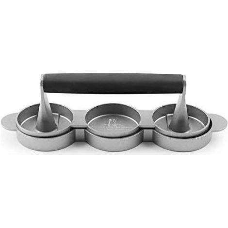 Presshamburger triplo in alluminio 7 cm Alessandro Borghese Linea Kitchen Tips (1/2)