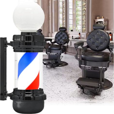 Lampada a LED da soffitto per barbiere, insegna pubblicitaria per salone di bellezza, 67 cm (1/3)