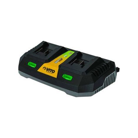Cargador doble VITO rapido 20v vibccdr20