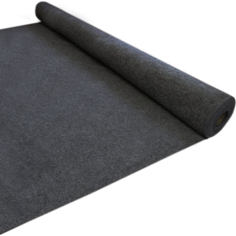 T-Mech – Doublure intérieure feutre pour véhicule 11m2 – 5 canettes de glue adhésif – Tapis flexible gris anthracite 3mm – Polypropylène étirable