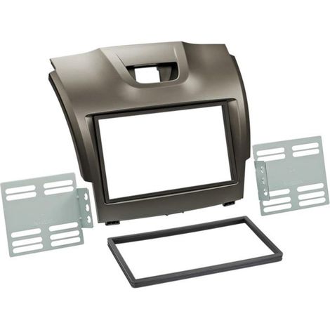 Kit Support Autoradio compatible avec Isuzu D-Max 2011-2020 Gris
