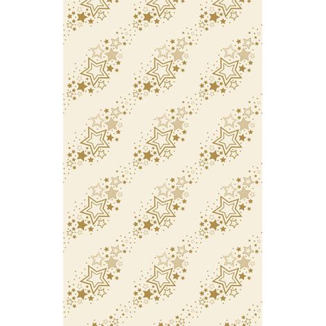 Duni Tischdecke holiday star cream 138 x 220 cm (1/2)