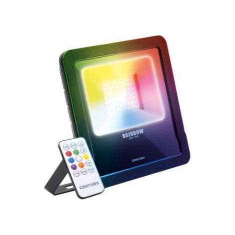 Led-flutlicht rainbow century rbw-509510- rgb-50w-schwarz
