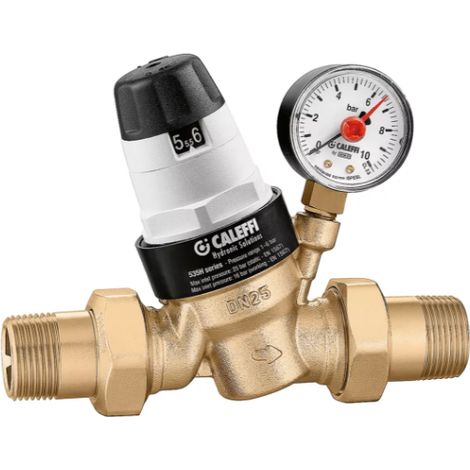 Caleffi Druckminderer mit einteiliger austauschbarer Kartusche 1" 535061