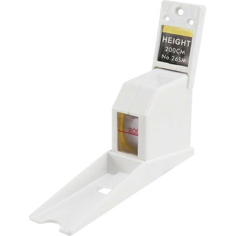 Stadiometer zur Höhenmessung, Wandmontiertes Höhenmessgerät, Wachstumsmesser, 200 cm, metrisch (nicht Fuß/Zoll) für (1/5)