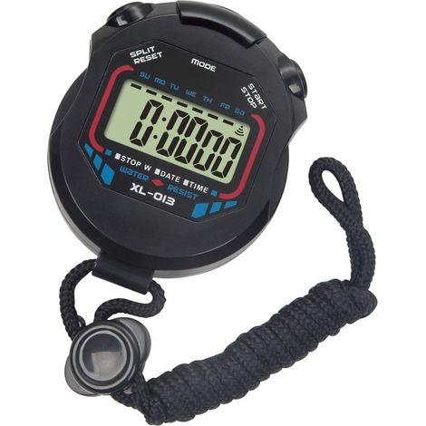 Chronomètre électronique multifonction 013 avec pile bouton, minuterie sport pour course à pied (1/5)