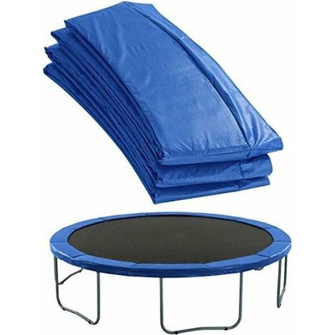 [NEVER USED] Trampoline protective padding, trampoline protective padding, Ø366 cm, edge protection, anti-UV spring, tear-resistant, PVC-PE edge protection, trampoline spare parts, Bl (1/4)