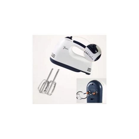 Ortviai – Elektrische Küchenmaschine 100 W mit 7 Stufen – Tischmixer mit 2-Liter-Rührschüssel, Edelstahl und Kunststoff, EU-Stecker – kompatibel mit Teig, Sahne und Eiweiß (1/5)