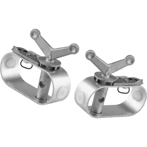 tendeurs pour Corde de Couverture de Piscine,2 tendeurs pour Corde de Piscine - en Alliage d'aluminium - Tendeur de câble - Tendeur de bâche - pour Piscine d'hiver (1/4)