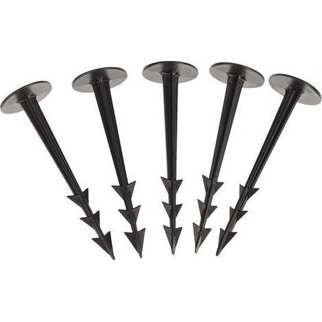 pair Lot de 100 piquets de Fixation pour Jardin pour la Fixation des Tissus Anti Mauvaises Herbes (1/5)