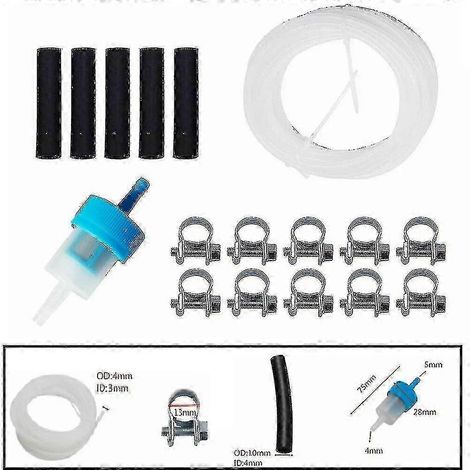 Kits de tuyau de carburant avec filtre et collier de serrage de 4 m pour chauffage diesel Webasto Eberspacher (1/5)