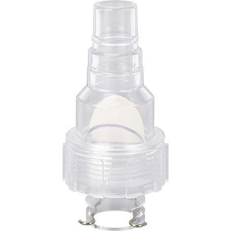 Válvula antirretorno para tubería de drenaje de condensado, aire acondicionado central, evita el reflujo de olores y el retorno de refrigerante del aire acondicionado (material PC, DN25).