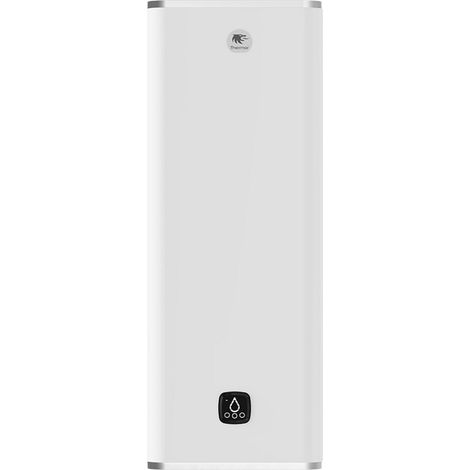 Thermor – Chauffe-eau à accumulation plat 100L – Multiposition blanc – Résistance électrique 2250W – Connecté WiFi – Classe énergétique B
