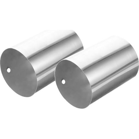 Handrail Connector for 45mm Tube 2 Pieces Stainless Steel Wall Bracket Smooth Sturdy Replacement for Stair Handrails (1/5)