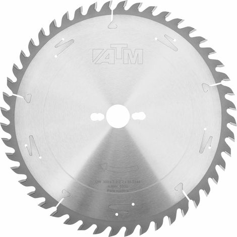 Lame de scie atm 48 dents carbure 300 mm argent (1/2)