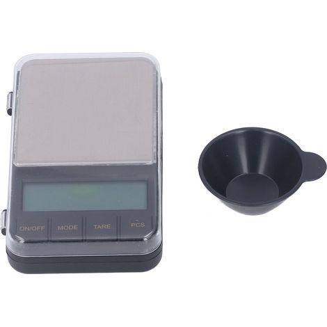Balance numérique de poche 500g x 0,01g écran LCD bleu rétroéclairé mise à zéro fonction tare balance électronique bijoux (1/5)