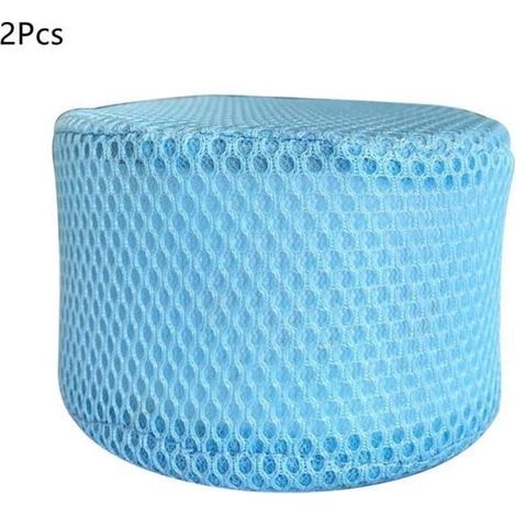 Set of 2 mesh covers for MSPA 90 filter, compatible spa filter protectors (filter not included).