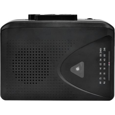 Lettore di cassette portatile Walkman con radio AM/FM e jack per cuffie da 3,5 mm (1/5)