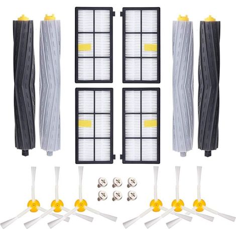 Accessoires Remplaçant kit iRobot Roomba 800 900 Série 800 850 860 865 866 870 871 872 875 876 880 886 890 891 895 896 897 900 950 960 965 966 967 969 970 971 974 975 976 980 981 989 996 (1/5)