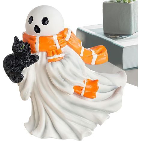 Figurine fantôme d'Halloween - Décoration pour présentoir et statue (1/5)