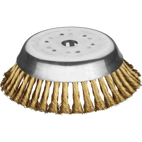 Freischneider conical brush head 36 Messingdrähte 180 mm