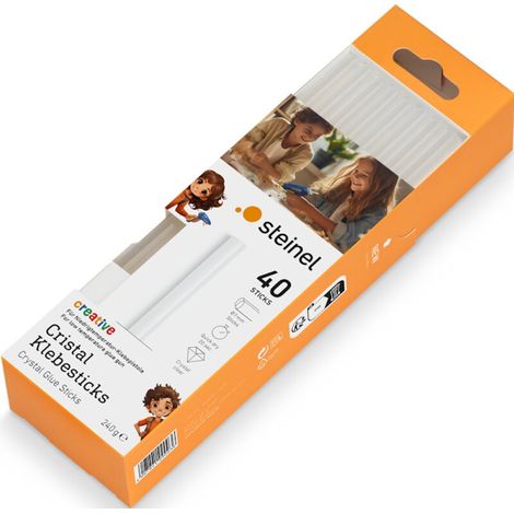 Klebesticks Cristal Ø 7mm Low Temperature 40 Stück (240 g)